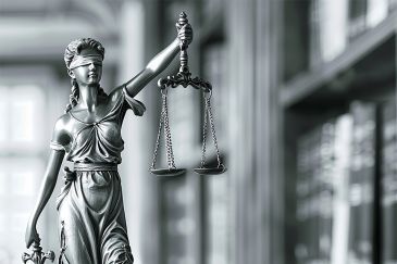 Foto: Statue von Justitia